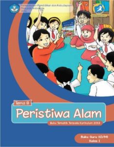 Buku Guru Tematik 8 Peristiwa Alam Kelas 1 Revisi 2014