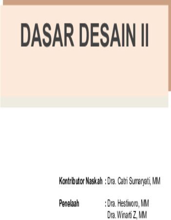 Dasar Desain 2 Kelas 10 SMK