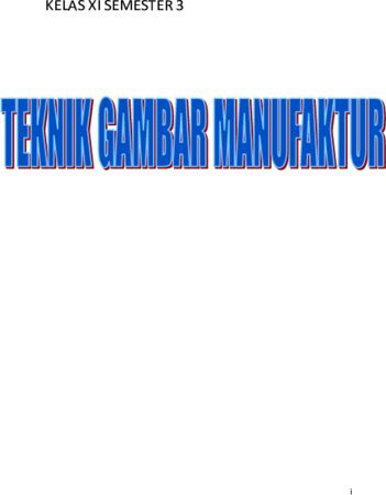 Teknik Gambar Manufaktur 3 Kelas 11 SMK