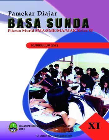 Buku Siswa Basa Sunda 11 Kelas 11 Revisi 2013