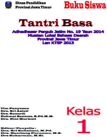 Buku Siswa Tantri Basa 1 Kelas 1 Revisi 2016