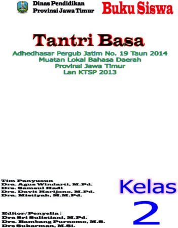 Buku Siswa Tantri Basa 2 Kelas 2 Revisi 2016