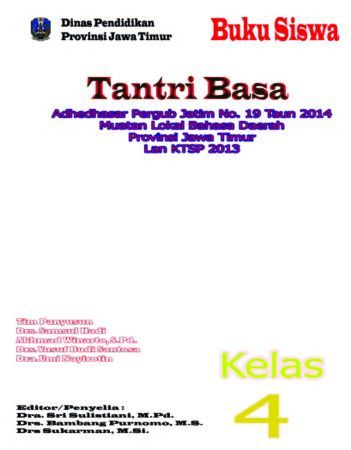 Buku Siswa Tantri Basa 4 Kelas 4 Revisi 2016