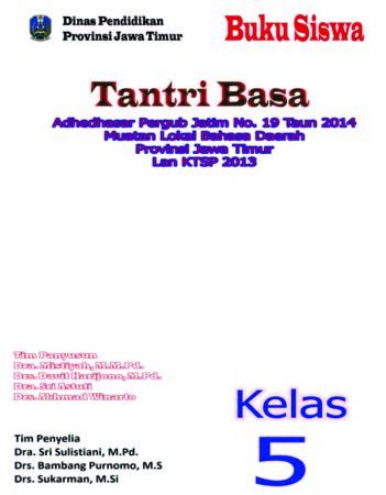 Buku Siswa Tantri Basa 5 Kelas 5 Revisi 2016