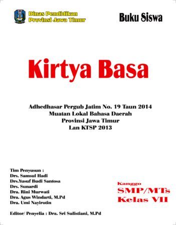 Buku Siswa Kirtya Basa 7 Kelas 7 Revisi 2014