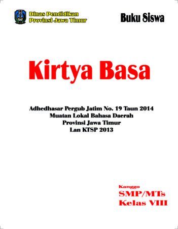 Buku Siswa Kirtya Basa 8 Kelas 8 Revisi 2015