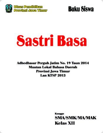 Buku Siswa Sastri Basa 12 Kelas 12 Revisi 2015