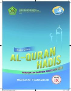Buku Guru Al-Quran Hadis Kelas 9 Revisi 2016