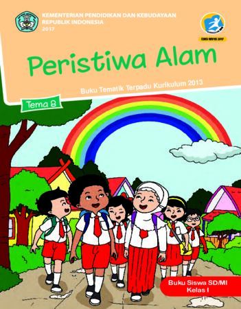 Buku Siswa Tema 8 Peristiwa Alam Kelas 1 Revisi 2017