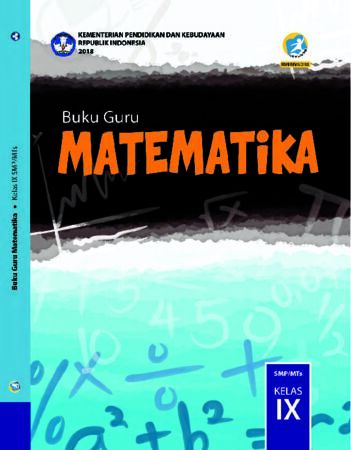 Buku Guru Matematika Kelas 9 Revisi 2018