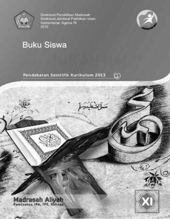 Buku Siswa Al-Qur'an Hadis Kelas 11 Revisi 2015