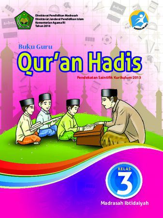 Buku Guru Qur'an Hadis Kelas 3 Revisi 2016