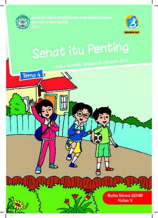 Buku Siswa Tema 4 Sehat itu Penting Kelas 5 Revisi 2017